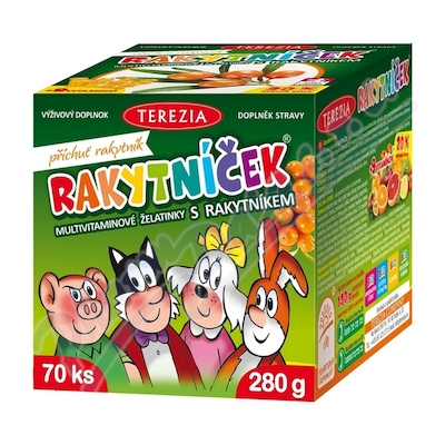 RAKYTNÍČEK želatinky ORIGINÁL 70ks