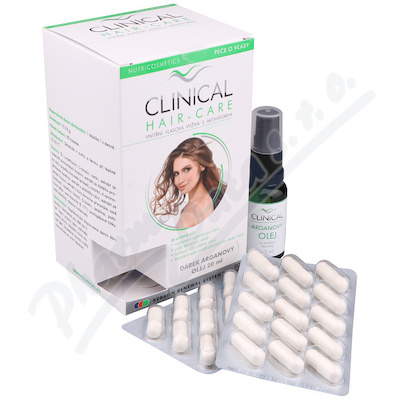 Clinical Hair-Care tob.90+argan.olej20ml 3měs.kúra