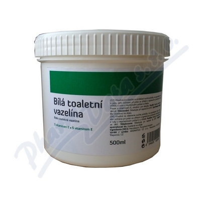 AROMATICA Bílá toaletní vazelína s vit.E 500ml