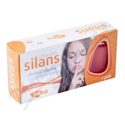 Silans ultra soft chránič sluchu STANDARD 1pár