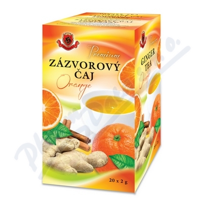 HERBEX Zázvorový čaj Orange (Pomeranč) n.s.20x2g