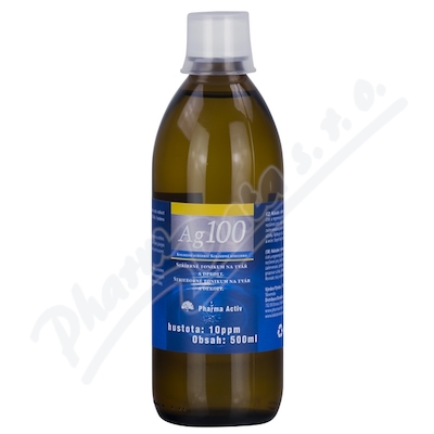 Koloidní stříbro Ag100 10ppm 500ml