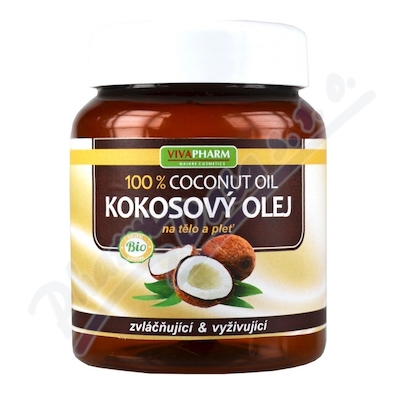 VIVAPHARM 100% kokosový olej na tělo a pleť 380ml