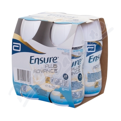 Ensure Plus Advance vanilko.přích.por.sol.4x220ml