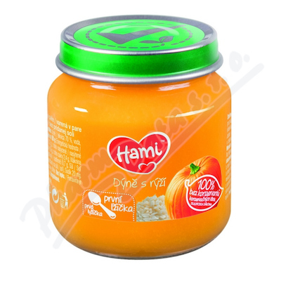 Hami Dýně s rýží první lžička 125g 4M+