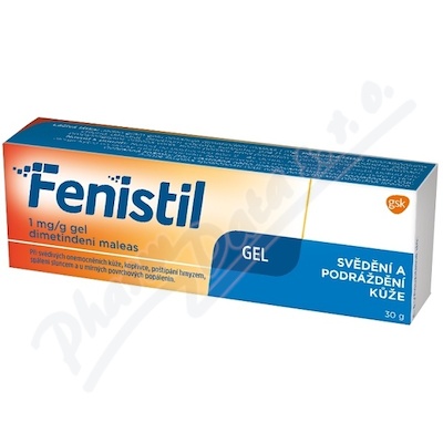 Fenistil 1 mg/g gel 1x30 g CZ