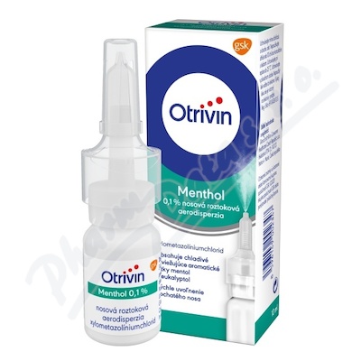Otrivin Menthol 1 mg/ml nas.spr.sol. 1x10 ml CZ