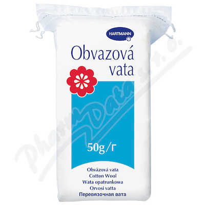 Vata obvazová skládaná 50g