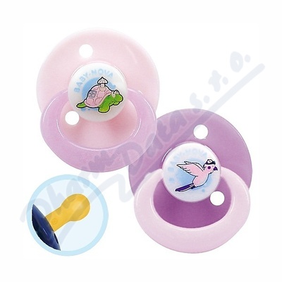 BABY NOVA Dudlík latex kulatý dekor 23361