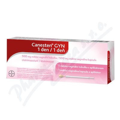 Canesten Gyn 1 den 500mg vag.cps.mol.1