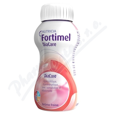 Fortimel DiaCare s přích.jahoda 4x200ml