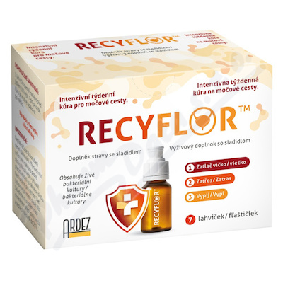 Recyflor kúra pro močové cesty 7x8ml