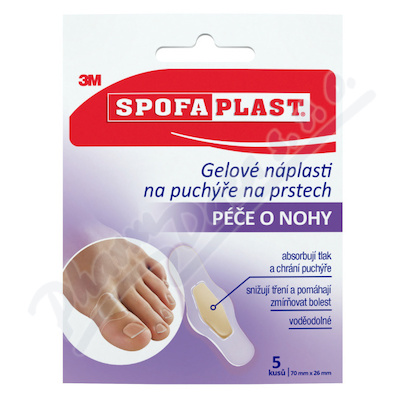 3M Spofaplast 911N Gel.nápl.puchýře na prstech 5ks