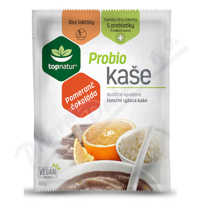 Topnatur Probio kaše pomeranč&čokoláda 60g