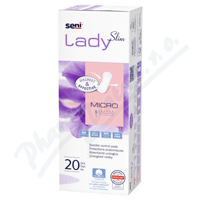 Seni Lady Slim Micro inkontinenční vložky 20ks