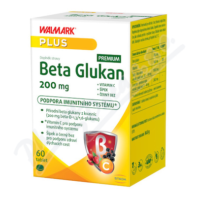 Walmark Beta Glukan 200mg tbl.60