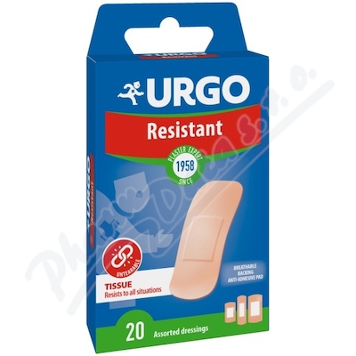 URGO RESISTANT Odolná náplast 20ks NOVÁ