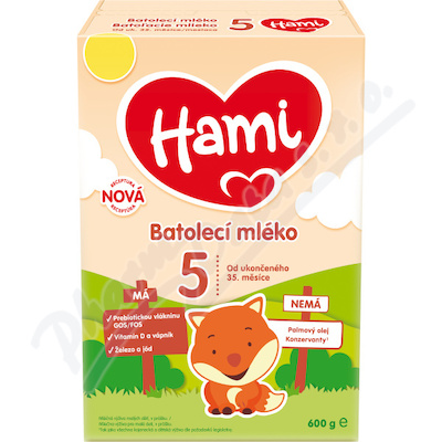 Hami 5 batolecí mléko 600g