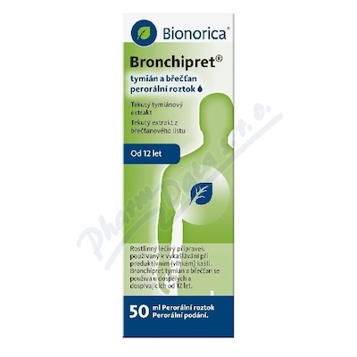 Bronchipret Tymián a Břečťan por.sol.1x50ml