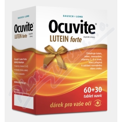 Bausch+Lomb Ocuvite Lutein Forte tbl.60+30 DAREK
