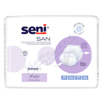 Seni San absorpční vložné pleny maxi 10ks