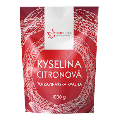 Kyselina citronová potravinářská kvalita 1000g