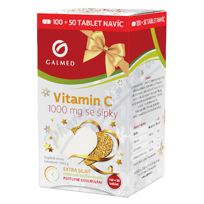 Vitamin C 1000mg se šípky tbl.100+50 Galmed
