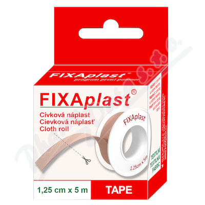 FIXAplast TAPE cívková náplast 1.25cmx5m