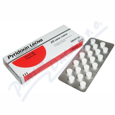 Pyridoxin tbl.20x20mg Léčiva