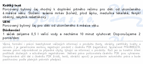 HERBEX Dětský čaj pohádkový n.s.20x3g