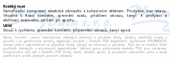 FIXAtape STRETCH samofix.obina.2.5x450cm tělová