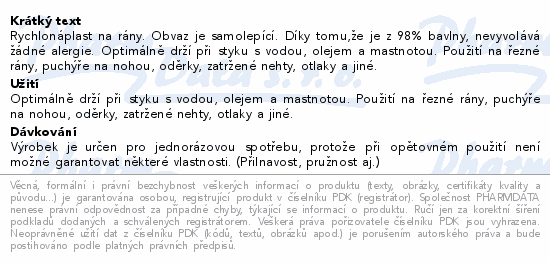 Rychlonáplast elastická 25mmx 450cm zelená-tlapky