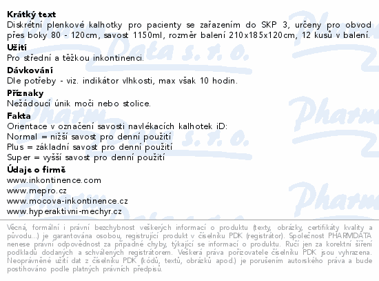 iD Intime Plus M 12ks