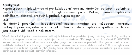 3M Spofaplast 187 Náplasti Komfort Plus odřen.6ks