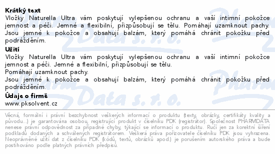 Naturella Ultra Maxi 3 vložky 16ks