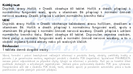 Biotter Hořčík + Draslík tbl.60