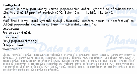 Bella Mamma Comfort síťované kalhotky XL 2ks