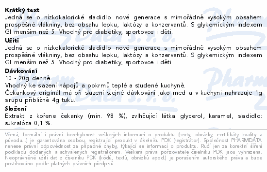 4Slim Čekankový Originál 1.2kg