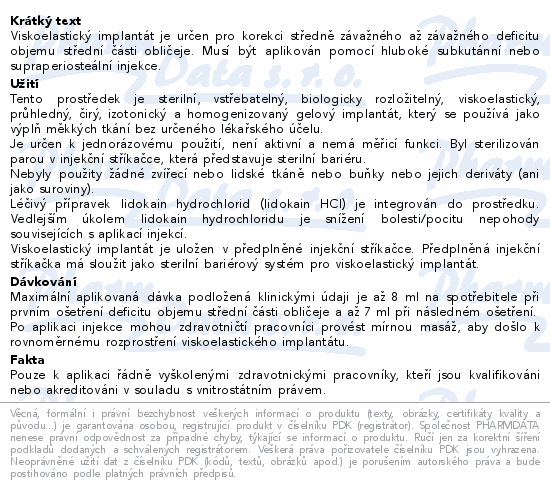 Croma Saypha volume plus s lidokainem 1x1ml