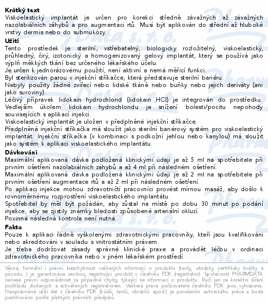 Croma Saypha lips s lidokainem 1x1ml