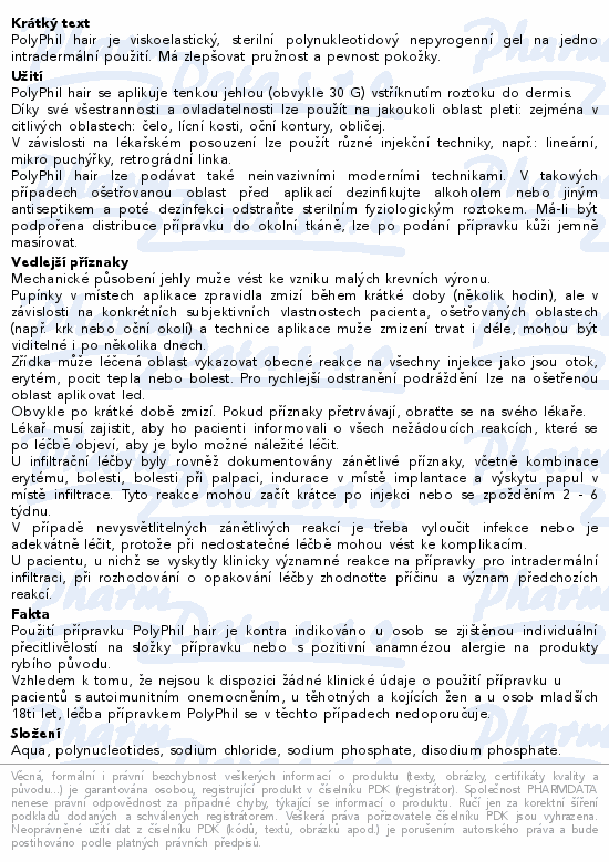 Croma PolyPhil hair 1x2ml