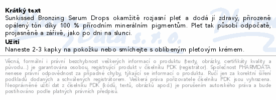 WELEDA Sunkissed Bronzing Serum Drops 30ml