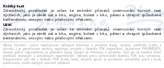 GardloX Manusilver 16 pastilek