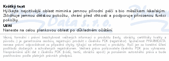 WELEDA baby Měsíčkový krém na zadeč.bez parf.75ml