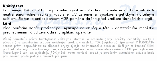 Eucerin SUN krém-gel sluneční alergie SPF50+ 200ml