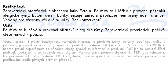 Pollenaire nosní sprej proti alergii 20ml