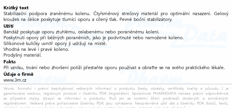 3M FUTURO Kolenní band.Ultra stabiliz.stř.opora XL