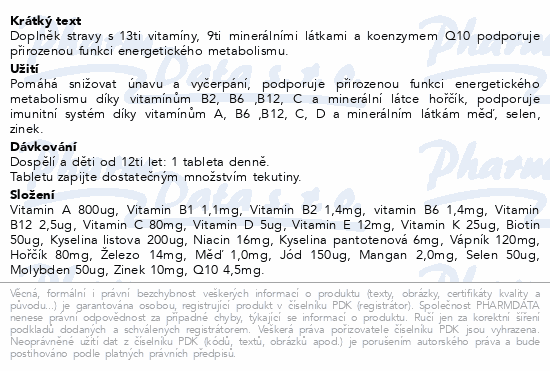 Supradyn CO Q10 Energy tbl.30