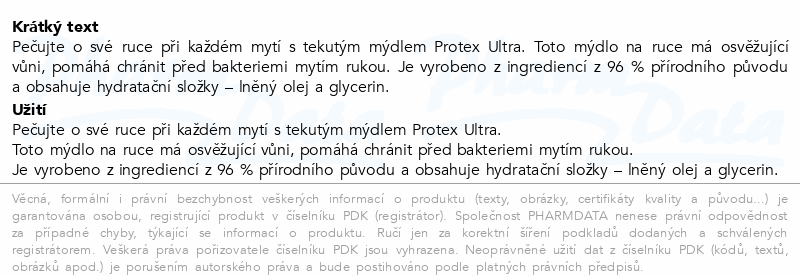 Protex Cleans&Protects Ultra Liq.Hand Wash 250ml