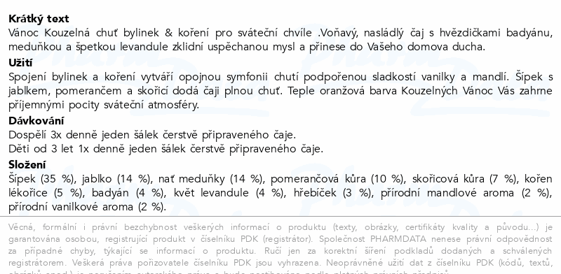 LEROS Kouzelné Vánoce 20x2g